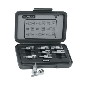 Juego Dados Punta Torx Mando 1/2" 9 Piezas Stanley 89-098