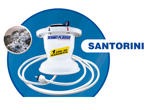 Ducha Eléctrica 110V Termoplastic Santorini