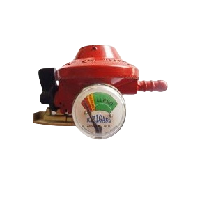 Válvula De Gas Con Manómetro Para Calefón Keelgas 3kg/h