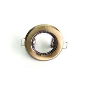 Base Para Dicroico Fijo Bronce