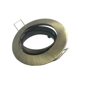 Base Para Dicroico Dirigible Bronce