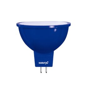 Foco Dicroico Led GU5.3 Luz Azul 3W Maviju