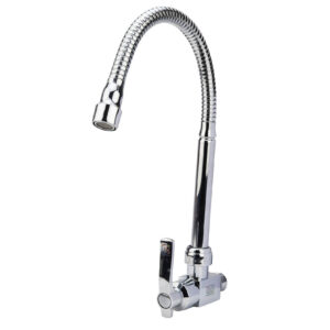 Llave Flexible Para Pared Cromada