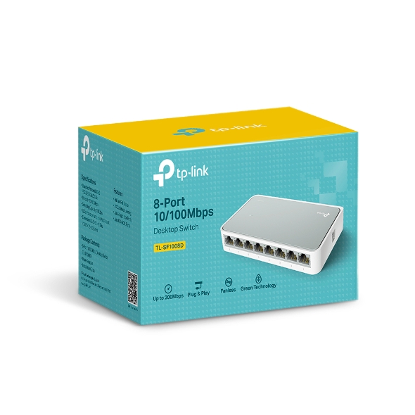 Switch Con 8 Puertos 10-100 Mbps tp-link - Imagen 2