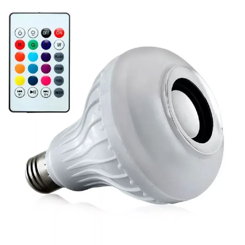 Foco Led con Parlante Bluetooth