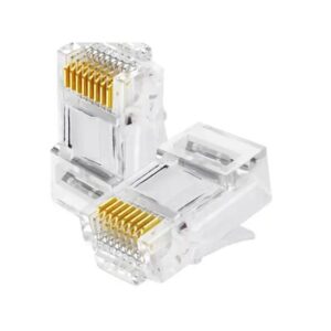 Conector Plástico Rj45 Cat 5e