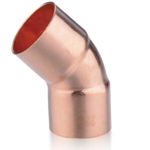 Codo de Cobre 45° Soldable de 1/2"