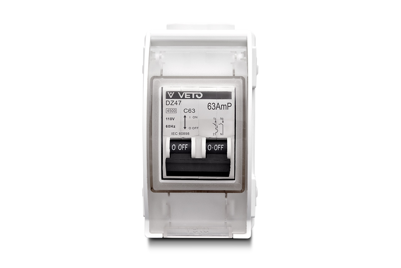 Breaker Encapsulado Veto 63A - 110V