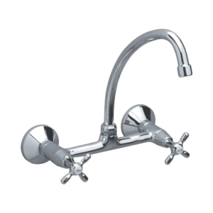 Llave Mezcladora Para Pared de Lavaplatos Italiana Cruz