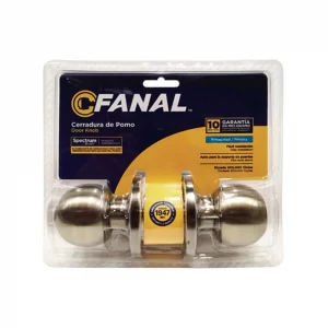Cerradura de Baño / Dorada / FANAL