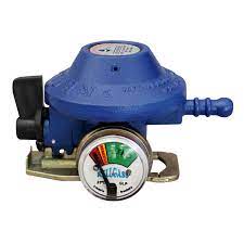 Válvula De Gas Doméstica Con Manómetro Keelgas 2kg/h