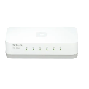 Switch Con 5 Puertos 10-100 Mbps D-link