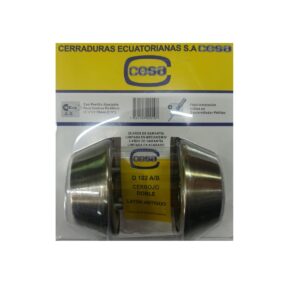 Cerradura de Cerrojo Doble / Cobre / CESA
