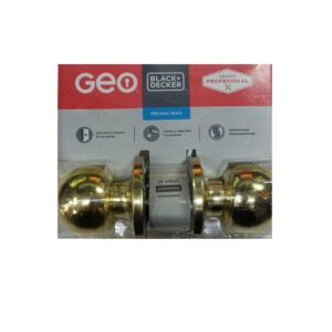 Cerradura de Baño / Dorada / GEO
