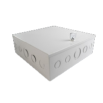 Caja de Paso Metálica / Con Llave / 25*25cm
