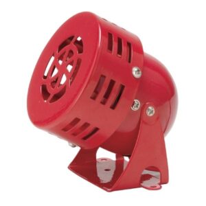 Sirena Roja Pequeña / Metálica / 110V