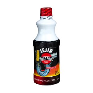 Lejia Sello Rojo / Destapador Cañerias / Gel / 1/2 Litro
