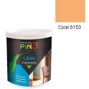 Pintura Látex Interior Pin3 / Coral / Galón