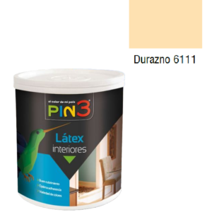 Pintura Látex Interior Pin3 / Durazno / Galón