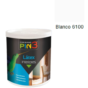 Pintura Látex Interior Pin3 / Blanco / Galón