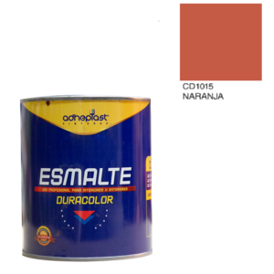 Esmalte Duracolor Adheplast / Naranja / 1 Litro