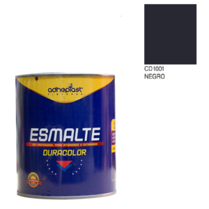 Esmalte Duracolor Adheplast / Negro Brillante / 1 Litro