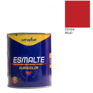 Esmalte Duracolor Adheplast / Rojo / 1 Litro