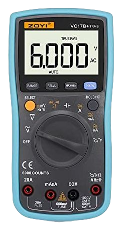 Multimetro Digital Grande Auto Rango / Zoyi / VC17B