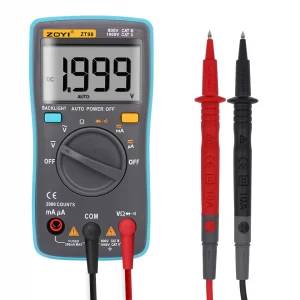 Multimetro Digital Pequeño Auto Rango / Zoyi / ZT98