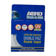 Cinta Doble Faz / Abro / 12mm x 2m