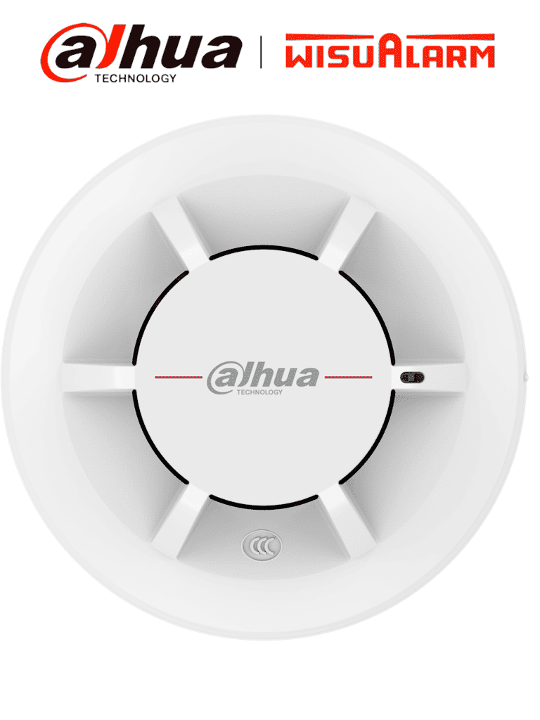 Detector de Humo Fotoeléctrico Convencional de 2 Hilos DAHUA WISUALARM DHI/HY/C131