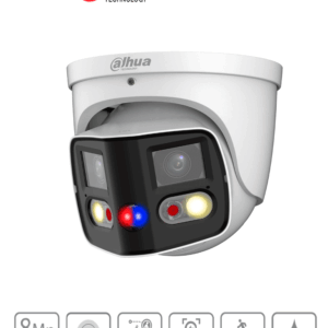 Cámara Dahua IP WizSense Eyeball con multivisión DAHUA IPC-PDW3849-A180-AS-PV