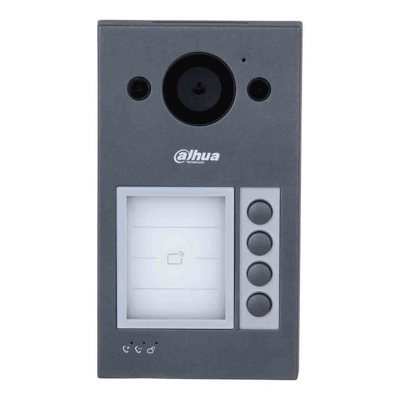 Videoportero IP Onvif PoE Dahua 2 MP Cámara de 4 Dep DHI-VTO3311Q-WP